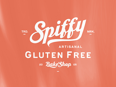 Spiffy Bakeshop artisanal bakery bakeshop brand bread gluten gluten free logo packaging