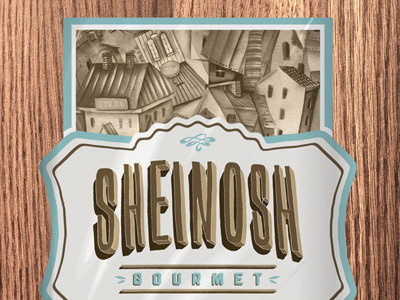 Sheinosh Gourmet food gourmet kosher label package