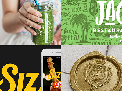 Branding + app brand design food icon logo logotype mark type ui ux web