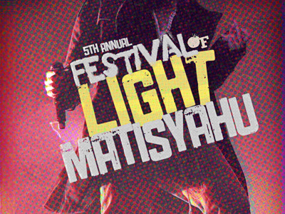 Festival Of Light 2010 light matisyahu music new york nyc rock snow winter