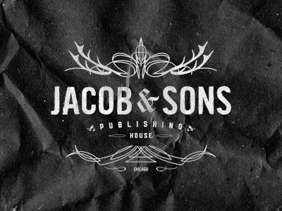 Jacob & Sons Publishing House black and white chicago jacob publishing vintage