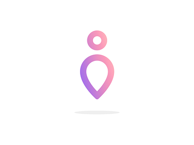 Map Man icon location logo map mark pin