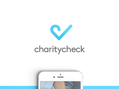 ChairtyCheck charity check give heart logo love