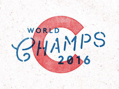 !!! baseball champs chicago cubs type