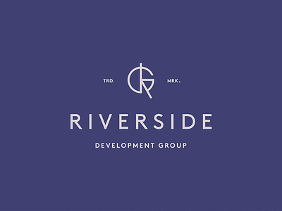 RDG development lettering logo mark monogram