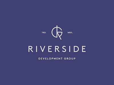 RDG development lettering logo mark monogram