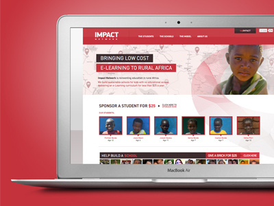 Impact Network africa charity give impact learn poor school