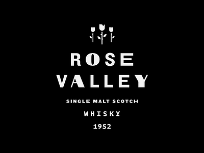 Rose Valley bottle cap bottle label brand label logo logotype scotch type whiskey whisky