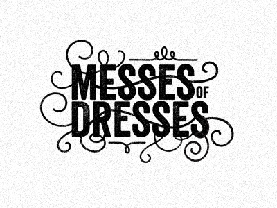 Messes of Dresses #2 clothing dresses icon logo mark trademark type women