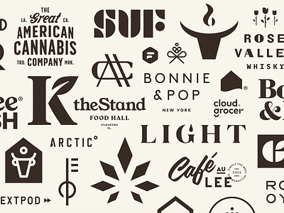 2018 brand cannabis cbd identity logo logodesign mark restaurant type