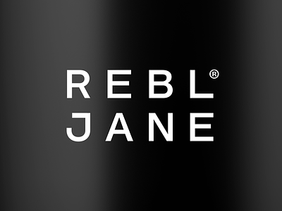 Rebl Jane branding health logo logotype packaging type woman women