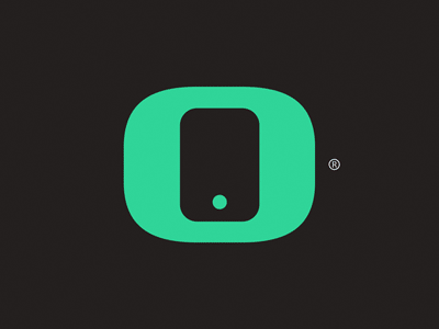 O Tablet Logo Exploration handheld icon ipad mark o tablet