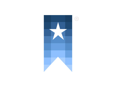 PoliticalPixel banner brand icon logo pixel political politics star