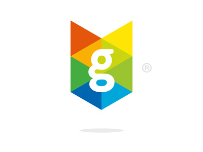 ColorGadget brand color colorful g gadget icon logo shape