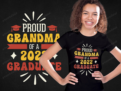 Graduation Typography T Shirt Design