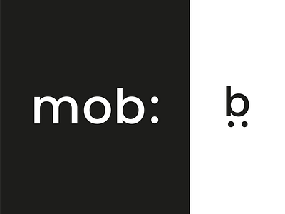 Mob: adobe illustrator app black and white brand design branding gps gps app logo logo for mobile app logo for mobility app mobile app mobility mobility logo