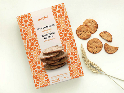 Pita Crackers Packaging