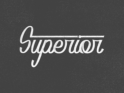 Superior hand lettering handlettering lettering logotype superior texture type typograhy