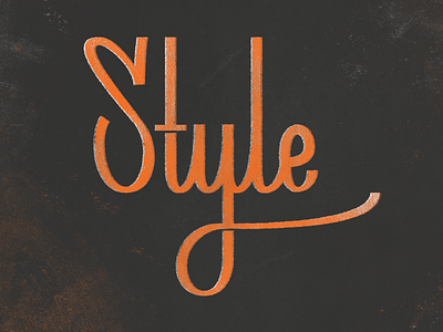 Style design hand lettering handlettering lettering logo logotype style texture