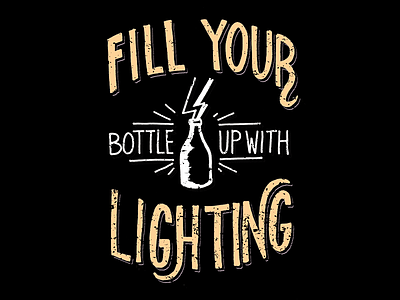 Fill Your Bottle hand lettering kacey lettering lyrics musgraves music quote