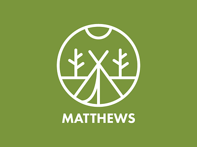 Josh Matthews badge camping design huf icon icons logo matthews outline skateboard stroke
