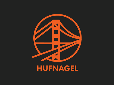 Keith Hufnagel huf hufnagel icon logo outline san francisco sf skate skateboarding stroke symbol