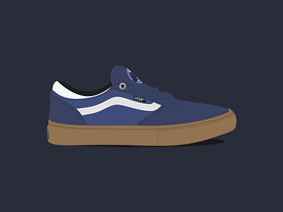 Vans Crockett crockett illustration shoe skate skateboarding vans