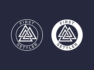 Some more ideas and revisions blog design icelandic logo nordic odin product settler