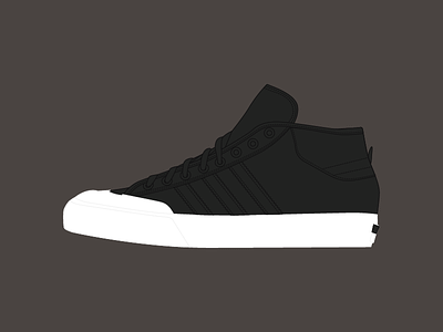 Adidas Matchcourt Shoe adidas game gonz illustration matchcourt shoe skate sneaker