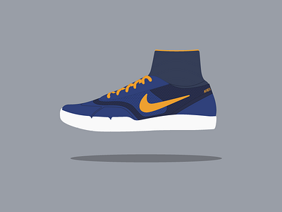 (1/2) Nike SB Koston 3 illustration koston nike sb shoe skateboarding skating