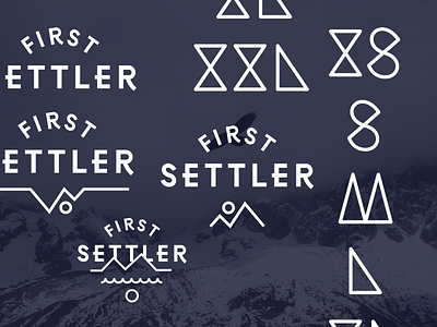 Branding & Sizing Exploration apparel branding design iceland logo nordic settler viking