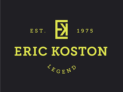 Eric Koston Revision branding design ek eric koston logo nike type