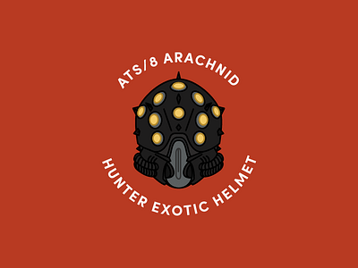 Arachnid Hunter Helmet design destiny exotic helmet hunter illustration ps4