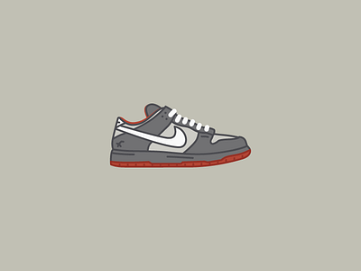 Nike SB Dunk Low "NYC Pigeon" dunk illustration low nike nyc pigeon sb shoe skateboarding