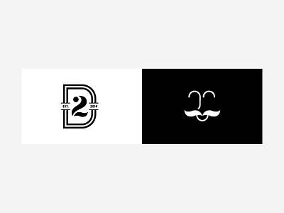 Two Dutchmen secondary logo and brand icon branding design dutchmen logo markup two