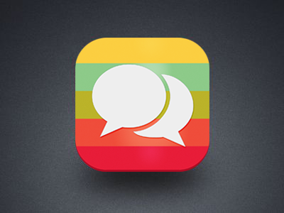 Icon app colorful creative design icon ios7 ipad iphone