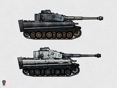 Panzer VI "Tiger" call of victory game art tank unit war ww2