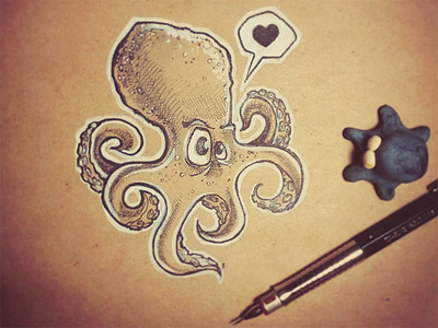 Love Octopus! love octopus sketch