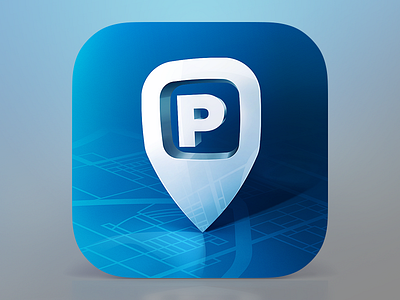 ParkingPoint app app icon icon ios iphone mobile design ui