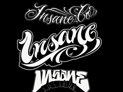 Insane Co (some letterings)