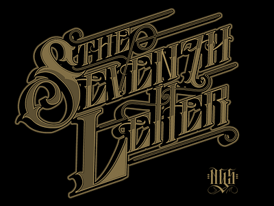 The Seventh Letter 1/2 design lettering losangeles theseventhletter tsl typography vintage