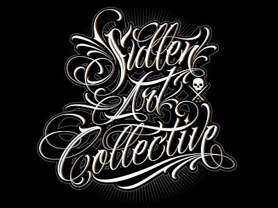 Sullen Art Collective digital art hand lettering ink lettering script sullen sullen art collective tattoo typography urban art