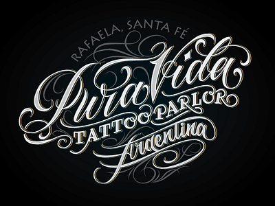 Pura Vida Tattoo Parlor Argentina by Catrin Valadez on Dribbble