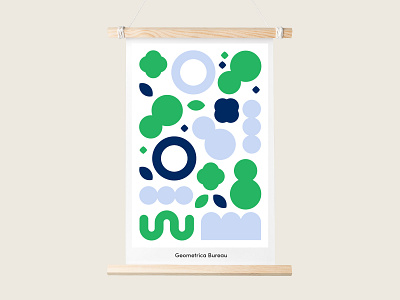 Geometrica Bureau – Organic Cutouts abstract creative market design resources graphic design pattern illustration shapes