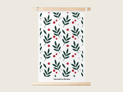 Christmas Festivity creative market design resources festive floral graphic design pattern illustration shapes wrapping paper