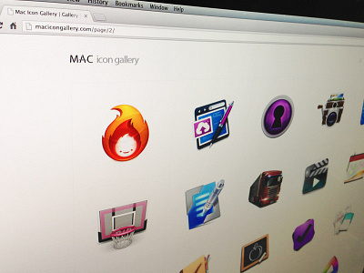 Icon Gallery Theme icons responsive