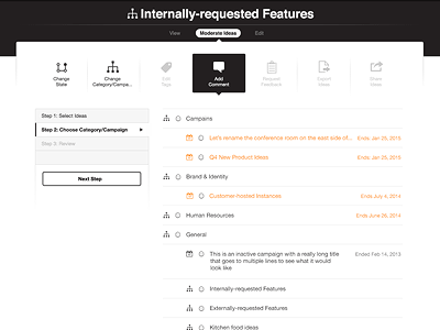 Step Process UI