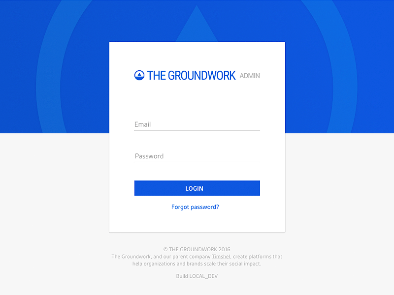 App login login material-ui material-design