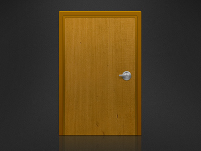 Wood Door brown realism texture