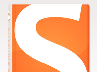 Smashing Book Icon book icon orange smashing